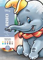 Okładka książki Art therapy. Kolorowanka antystresowa. Disney. Dzieci. Zagadkowe rysunki