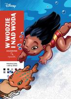 Okładka książki Art therapy. Kolorowanka antystresowa. Disney. W wodzie i nad wodą. Zagadkowe rysunki
