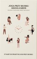 Okładka książki Asana Cards Joga przy biurku