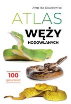 Okładka książki Atlas węży hodowlanych. 100 gatunków