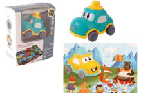 Opakowanie Auto puzzle przygoda drogowa samochodzik
