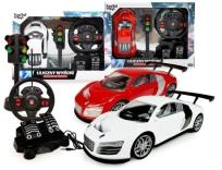 Opakowanie Auto RC z kierownicą I sygnalizacją świetlną MIX