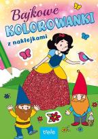 Okładka książki Bajkowe kolorowanki. Bajkowe postaci