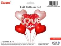Opakowanie Balkony Walentynkowe serca