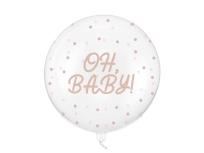 Opakowanie Balon Bubble Oh baby transparentny 60cm