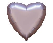 Opakowanie Balon foliowy 46cm erce satynowy pieczarkowy