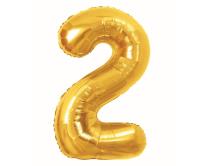 Opakowanie Balon foliowy B&C 2 Royal gold 85cm