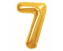 Opakowanie Balon foliowy B&C 7 Royal gold 85cm