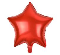 Opakowanie Balon foliowy B&C Gwiazda czerwony 48cm