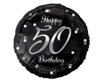Opakowanie Balon foliowy B&C Happy 50 Birthday 45cm
