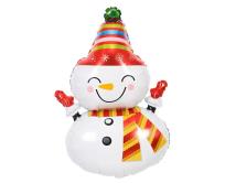 Opakowanie Balon foliowy Bałwanek 81x46cm