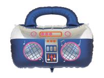 Opakowanie Balon foliowy Boombox granatowy 98x70.5cm