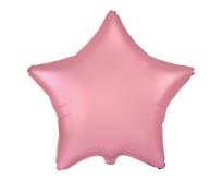 Opakowanie Balon foliowy Gwiazda jasnoróżowy 45cm