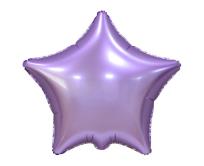 Opakowanie Balon foliowy Gwiazda matowa liliowa 44cm