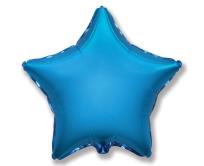 Opakowanie Balon foliowy Gwiazda niebieska 45cm