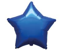 Opakowanie Balon foliowy Gwiazda satynowy Navy Blue 45cm