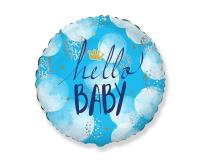 Opakowanie Balon foliowy Hello Baby Boy 45cm