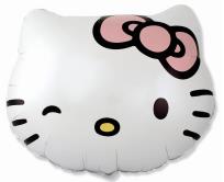 Opakowanie Balon foliowy Hello Kitty Head 60cm