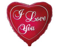 Opakowanie Balon foliowy I Love You 45cm