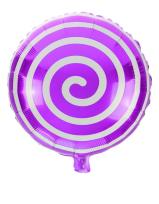 Opakowanie Balon foliowy lizak fioletowy