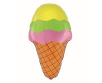 Opakowanie Balon foliowy Lody kolorowe 34x59cm