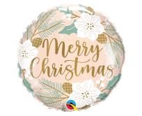 Opakowanie Balon foliowy Merry Christmas 45cm