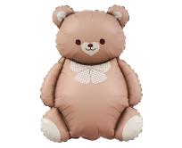 Opakowanie Balon foliowy Miś z kokardką 65x47cm