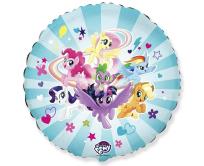 Opakowanie Balon foliowy My little Pony Drużyna 45cm