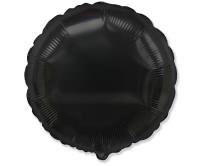 Opakowanie Balon foliowy Okrągły czarny 45cm