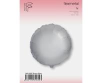 Opakowanie Balon foliowy Okrągły srebrny 45cm