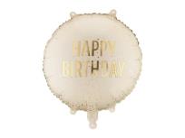 Opakowanie Balon foliowy pastylka Happy Birthday 35x35cm