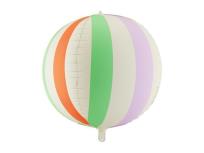Opakowanie Balon foliowy Piłka w paski 75cm