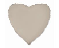 Opakowanie Balon foliowy Serce Creamy Late 45cm