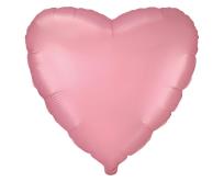 Opakowanie Balon foliowy Serce jasnoróżowy 45cm