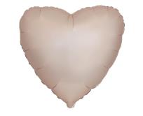 Opakowanie Balon foliowy Serce matowe 45,5cm