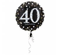 Opakowanie Balon foliowy Sparkling Birthday 40