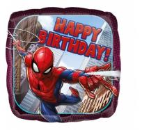 Opakowanie Balon foliowy Spiderman Happy Birthday 46cm
