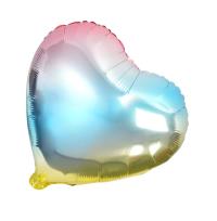Opakowanie Balon foliowy tęczowy serce