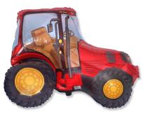 Opakowanie Balon foliowy Traktor czerwony 60cm