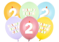 Opakowanie Balony 2 mix 30cm 50szt