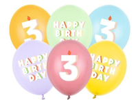 Opakowanie Balony 3 mix 30cm 50szt