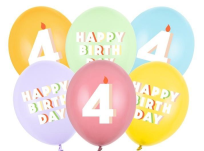 Opakowanie Balony 4 mix 30cm 50szt