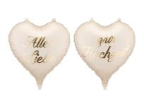 Opakowanie Balony foliowe serca Alles Liebe zur Hochzeit 45cm