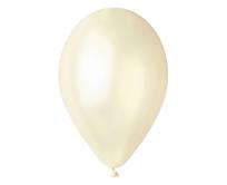 Opakowanie Balony Gemar metalik kość słoniowa 25cm 100szt