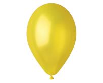 Opakowanie Balony Gemar metalik żółte 25cm 100szt