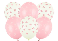Opakowanie Balony Kokardki mix 30cm 6szt