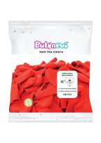 Opakowanie Balony lateksowe Pastel czerwone 30cm 100szt