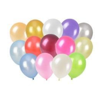 Opakowanie Balony metalizowane 25cm mix 50szt