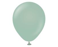Opakowanie Balony retro zimowe zielone 13cm 100szt