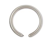 Opakowanie Balony Rurki włoskie srebrne 100szt